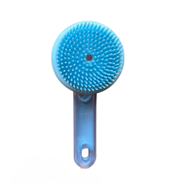 Silicon Brush For Bath with Hand