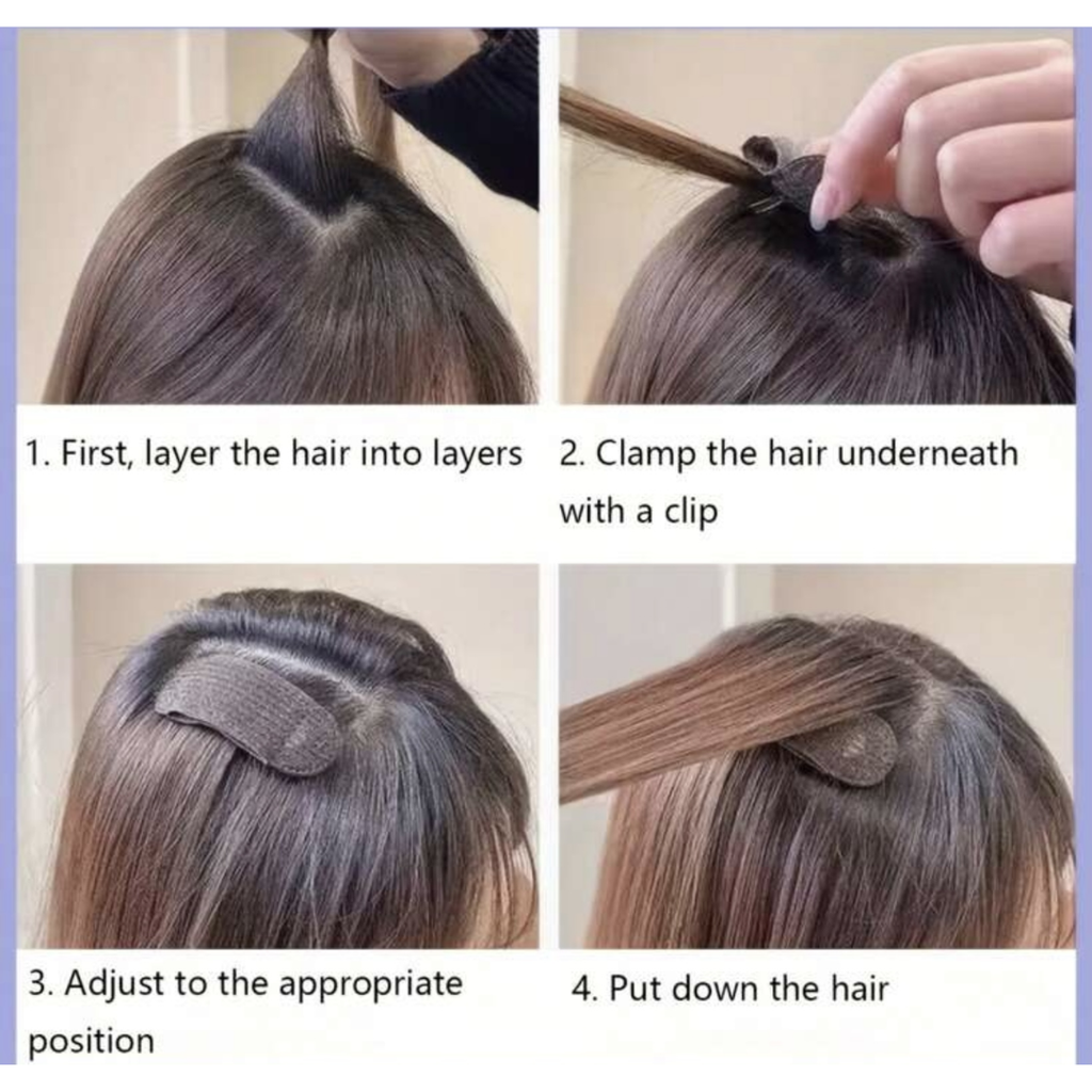 Hair Volume Clips ( 1 pair )