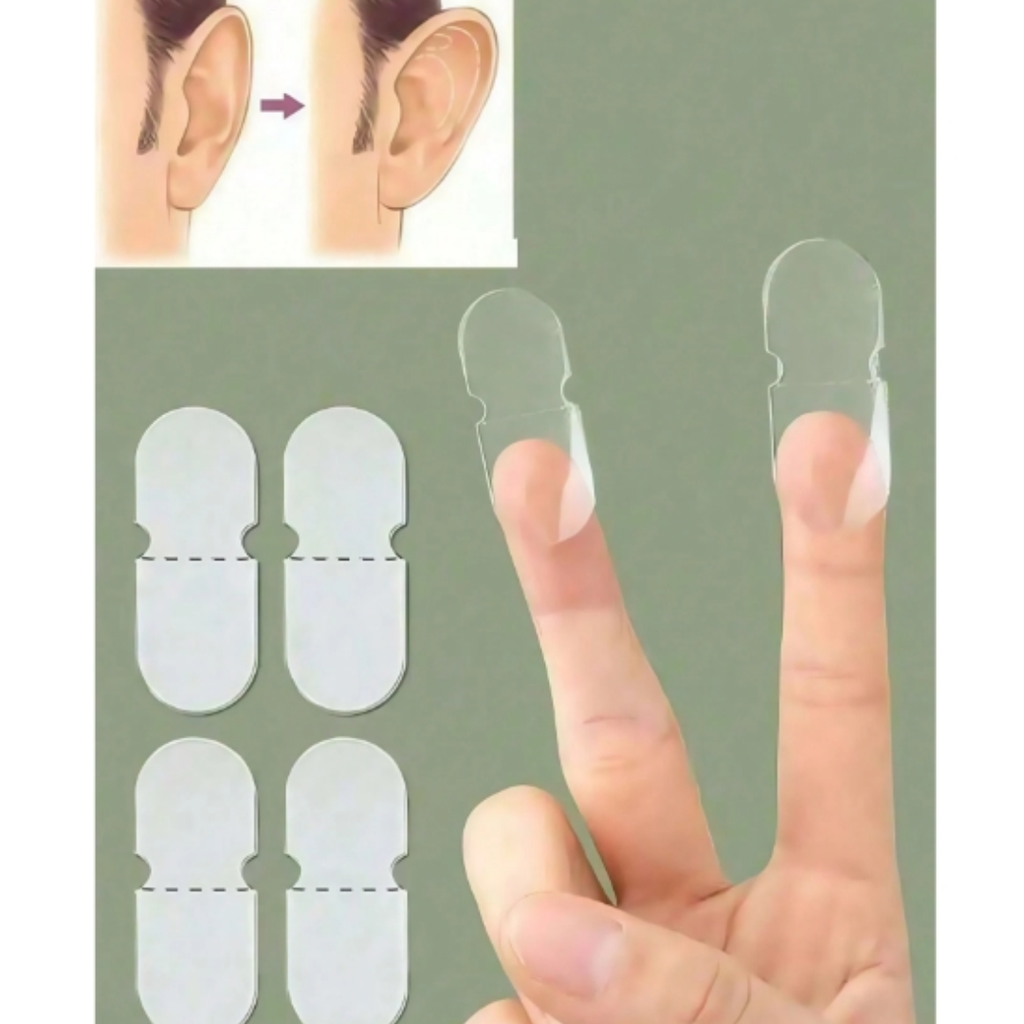 Silicone Ear Lift Tapes, Ear Supports, Transparent Tapes (30 pcs)