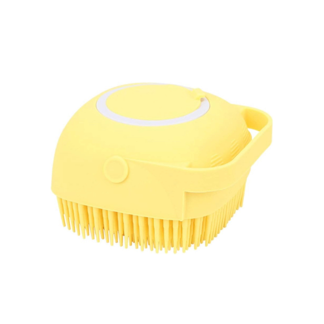 Silicone bath brush