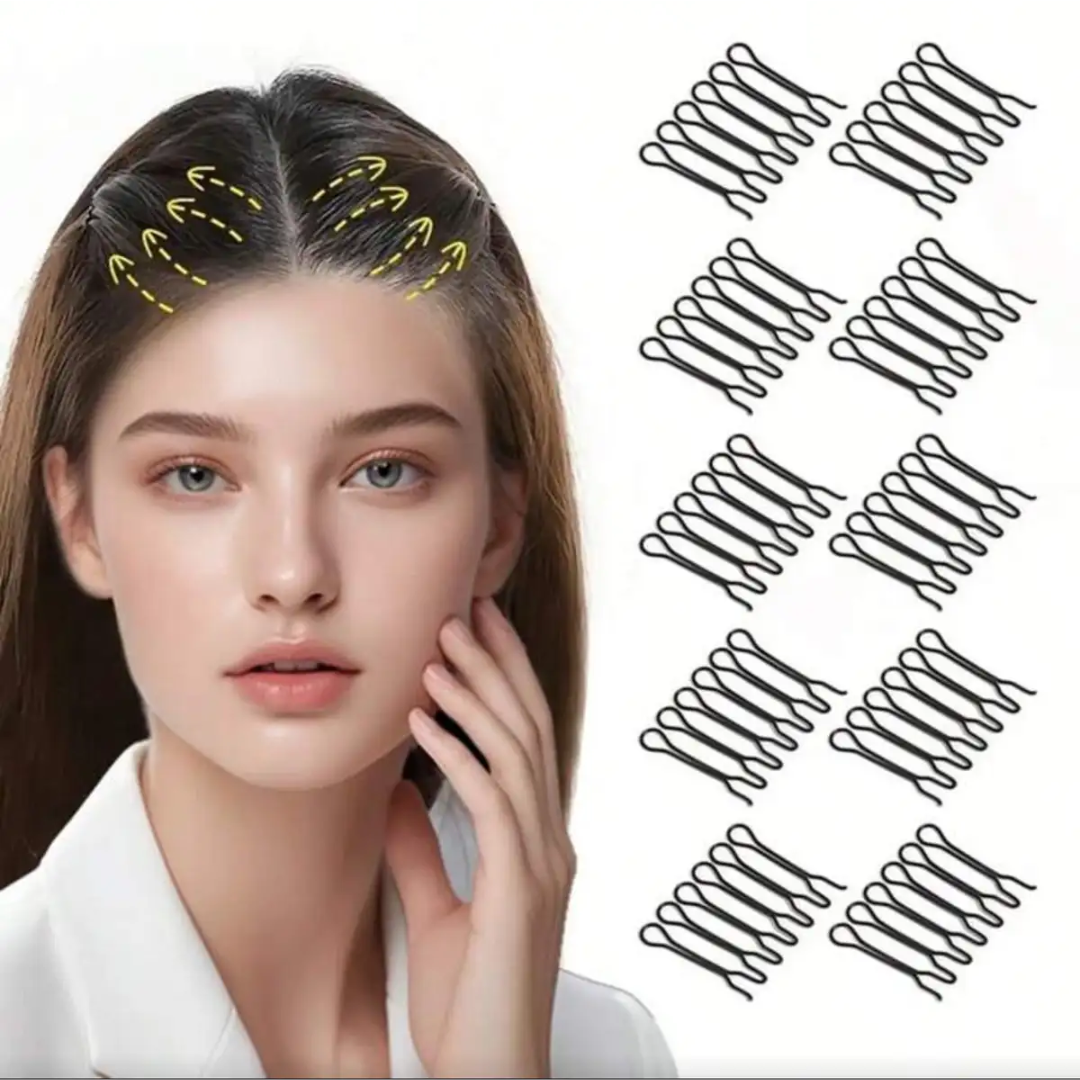 U-Shaped Hair Clip, Invisible Hair Finishing (10 pcs)