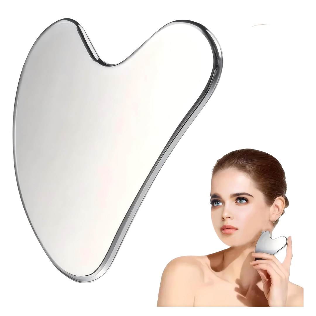 Gua Sha Massage Tool, Stainless Steel