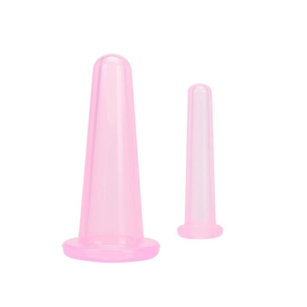 Silicone Massage Cupping Facial Set ( 2pcs)