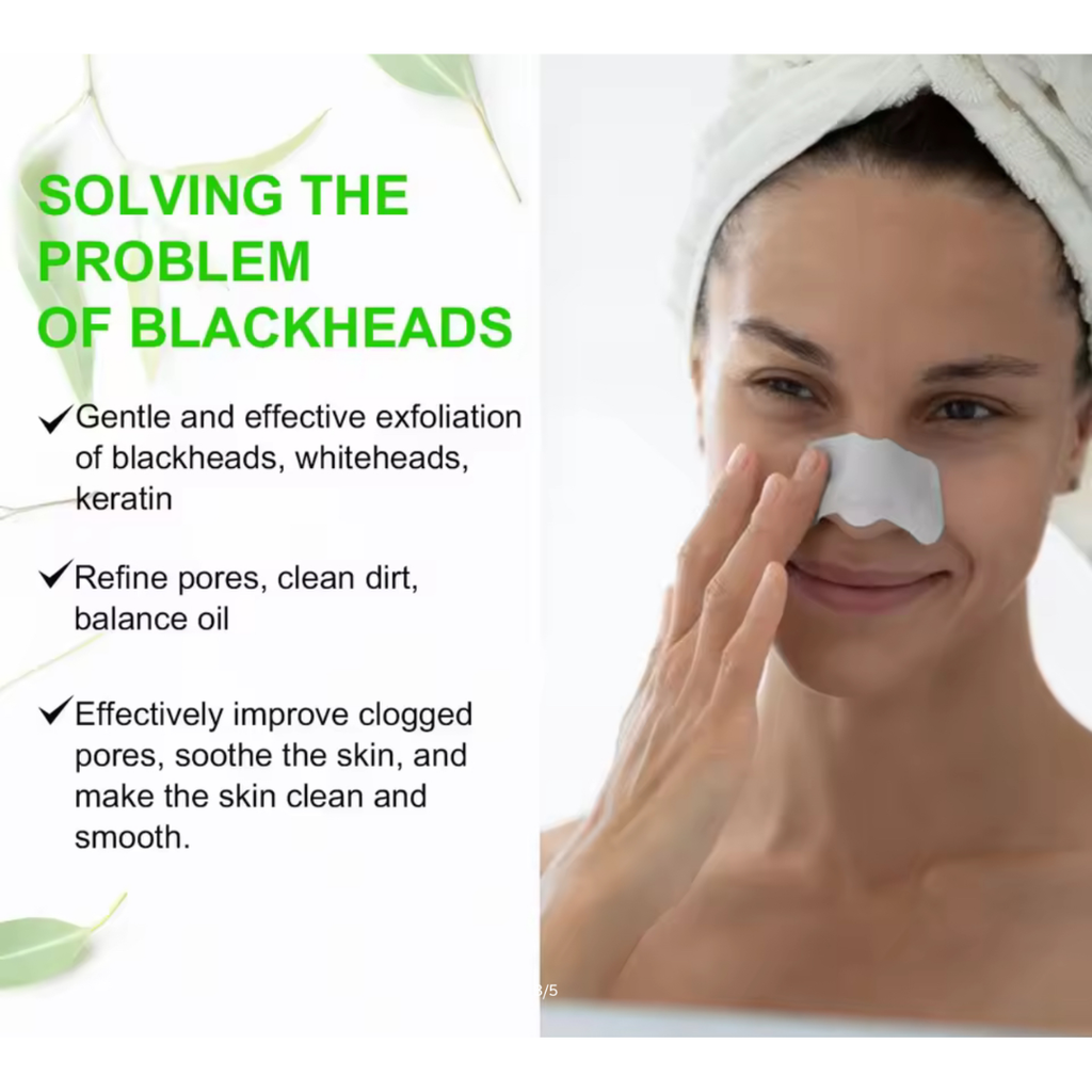 Nose Strips for Blackhead Removal - Deep Cleansing, Pore Minimizing, Oil Control Acne Treatment (30 pcs )