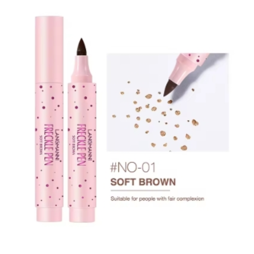 Natural Freckle Pen soft brown Waterproof