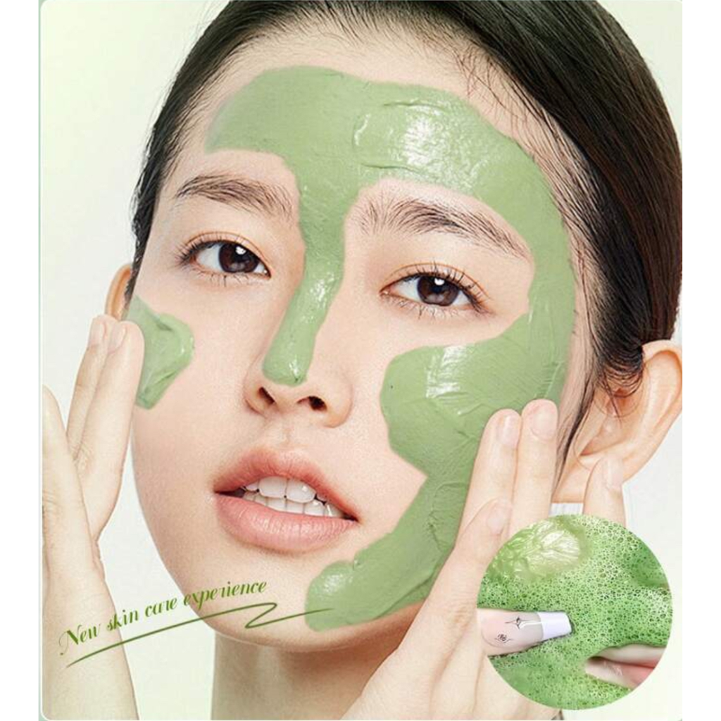 Green Tea Bubble Clay Mask (10 pcs)