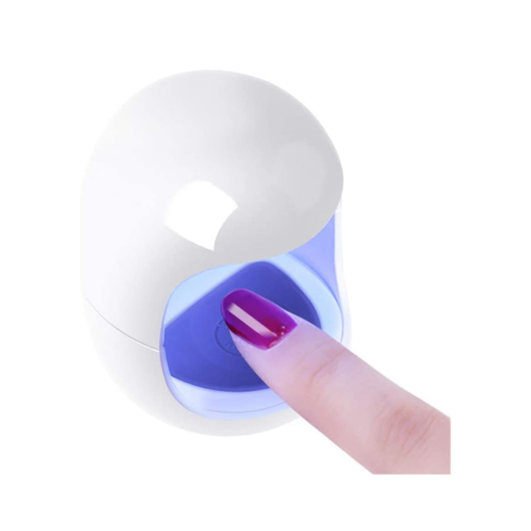 Mini Nail Dryer Egg Shape 6W UV LED Lamp for Nail