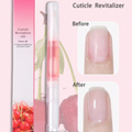 Cherry Pink Nail Cuticle Oil Pen, Plant Nutrient Oil Moisturizing