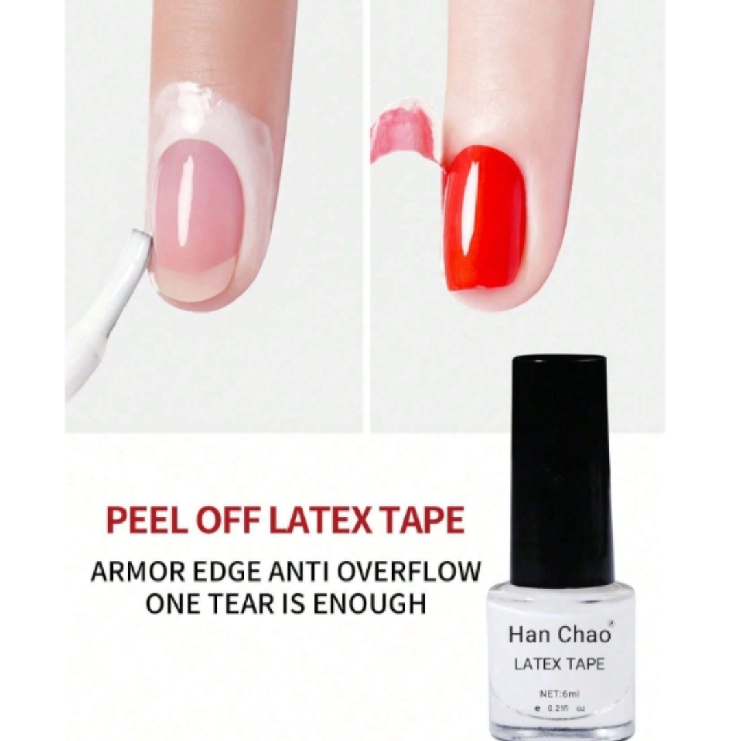 Nail Peel Off Liquid Anti-Overflow Glue