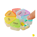 Flowered Shape pills Box - Weekly