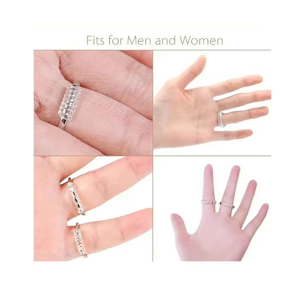 Ring Resize Transparent Silicone (4 pcs )