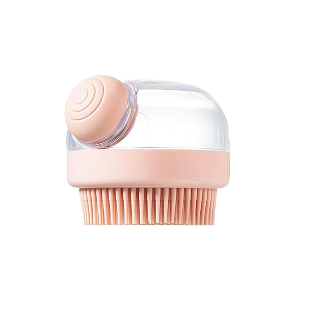 Silicone bath brush soft
